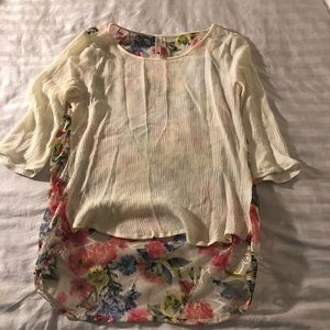 Henri Girl Floral Top